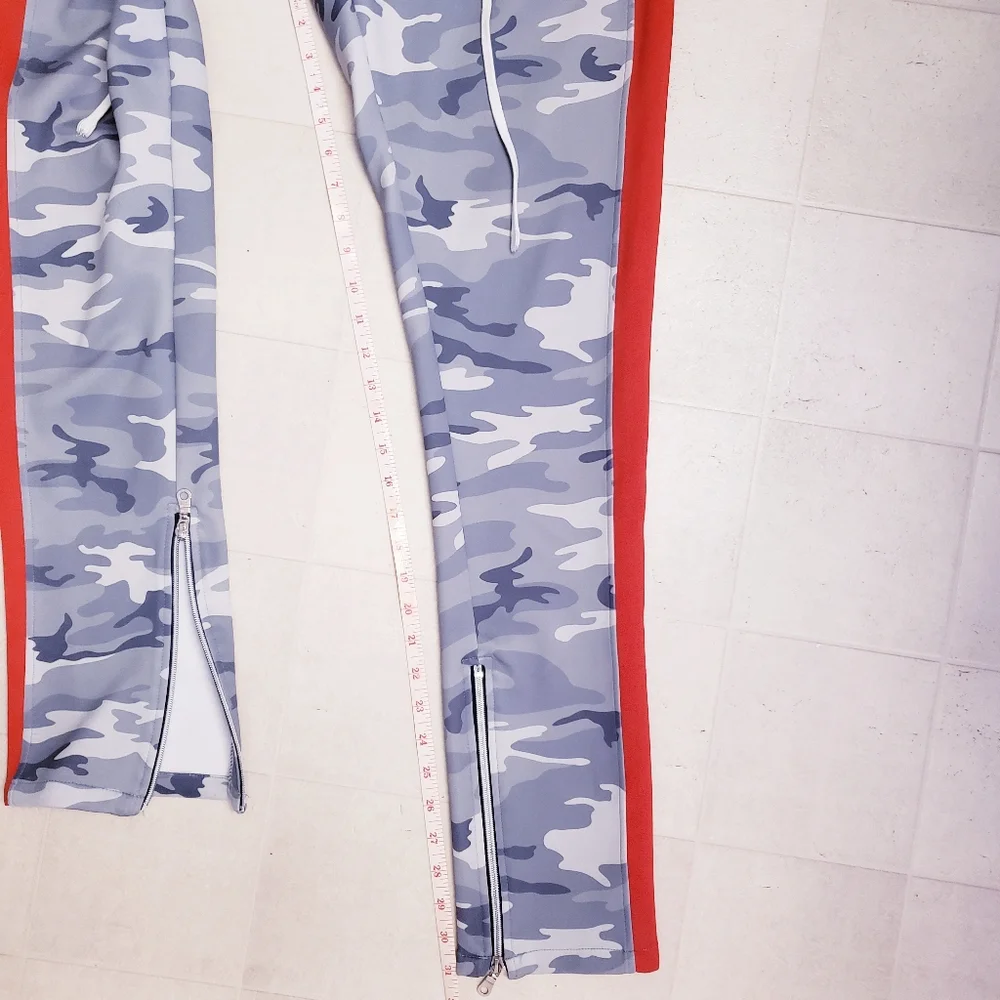 L Hudson camo track joggers from Saks - Picture 8 of 12